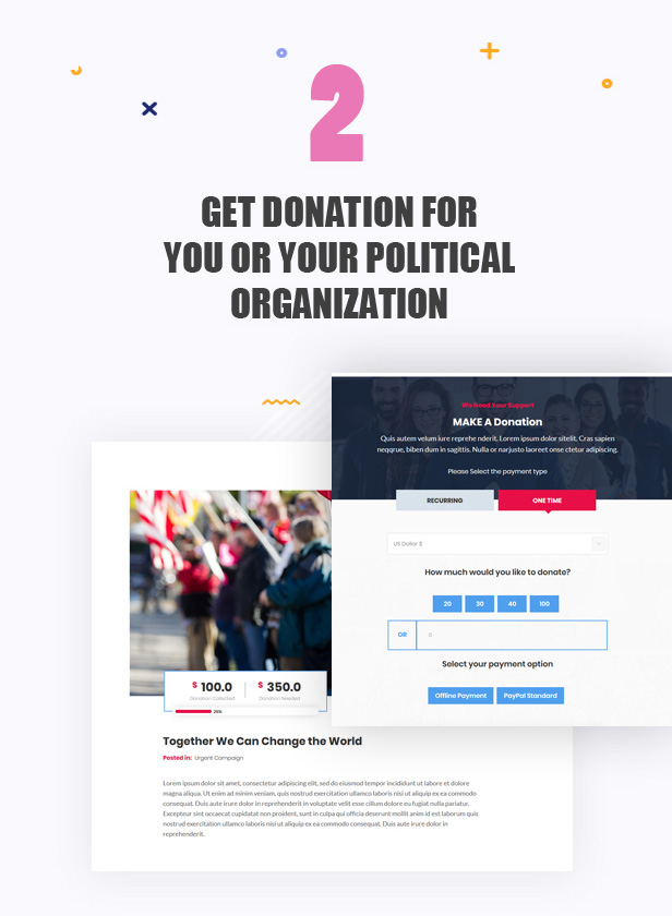 Actavista - A 2026 Political WordPress Theme for Party, Campaigns and Candidates