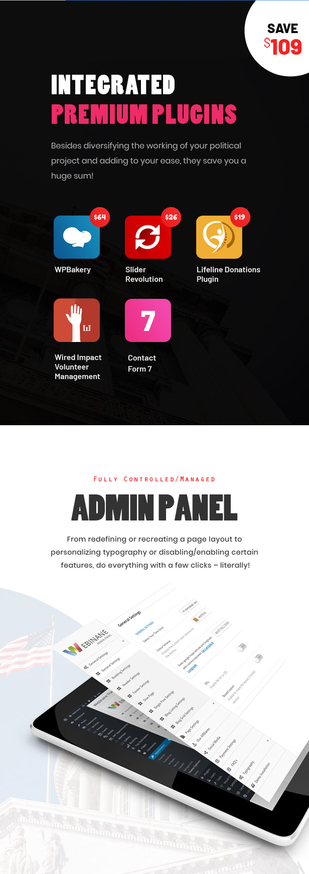 Actavista - A 2026 Political WordPress Theme for Party, Campaigns and Candidates