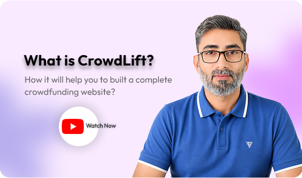 CrowdLift - 2026 Crowdfunding WordPress Theme & System