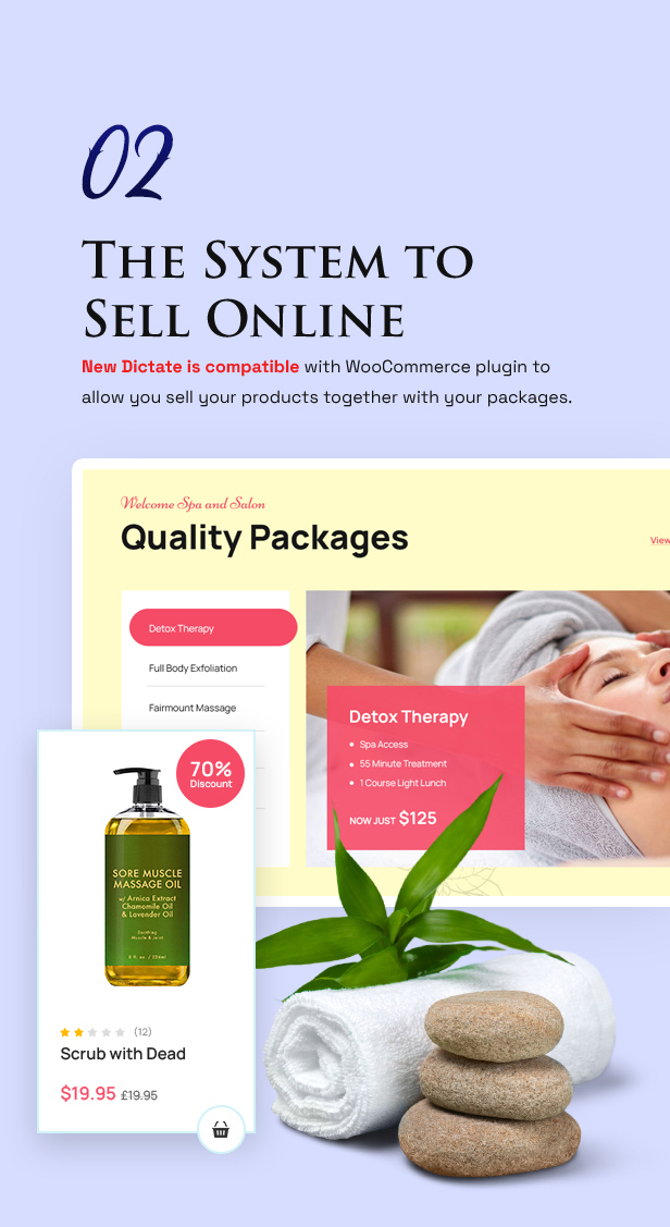Dictate - Spa and Beauty Salon WordPress Theme 2026