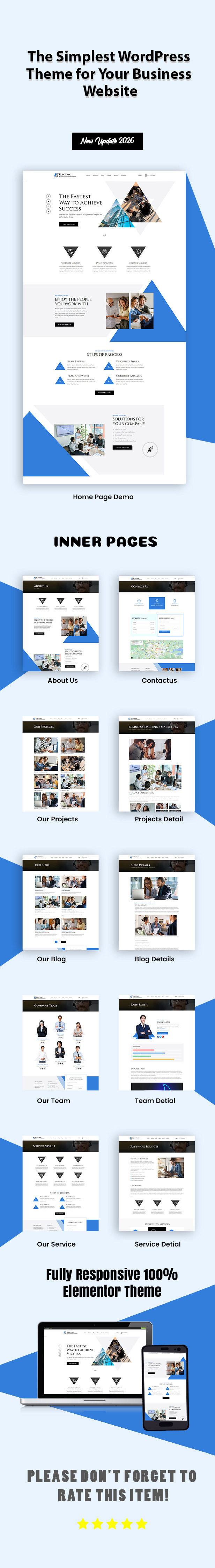 Electric - Elementor Business Consulting WordPress Theme​