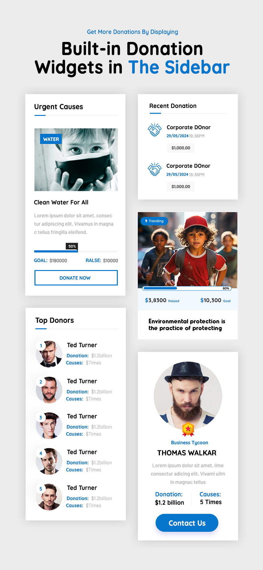 Lifeline Donation Pro - 2025 WordPress donation plugin for fundraising - 4