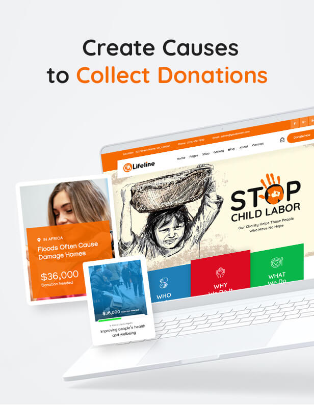 Lifeline - 2026 NGO and Charity WordPress Theme